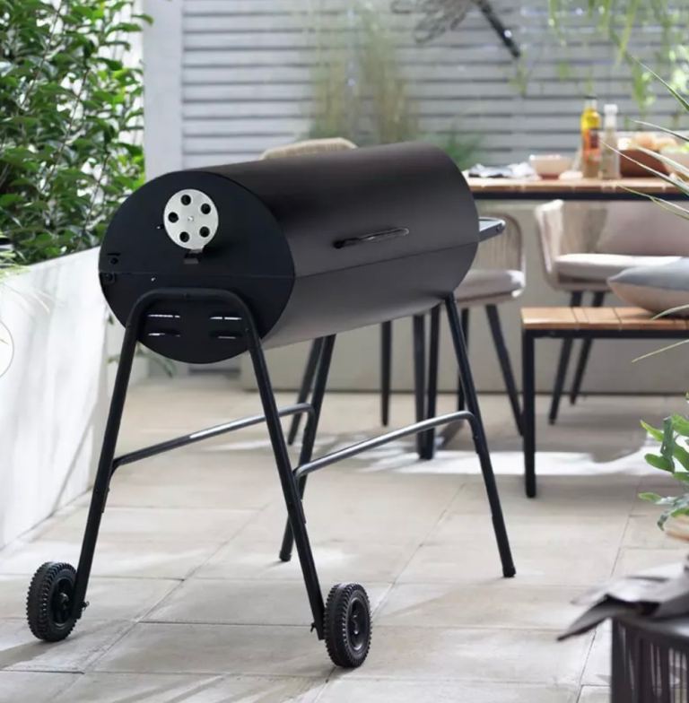 Charcoal Oil Drum Bbq