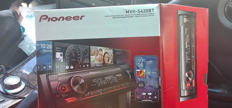 Pioneer MVH-S420BT Car Stereo – Brand New in Box