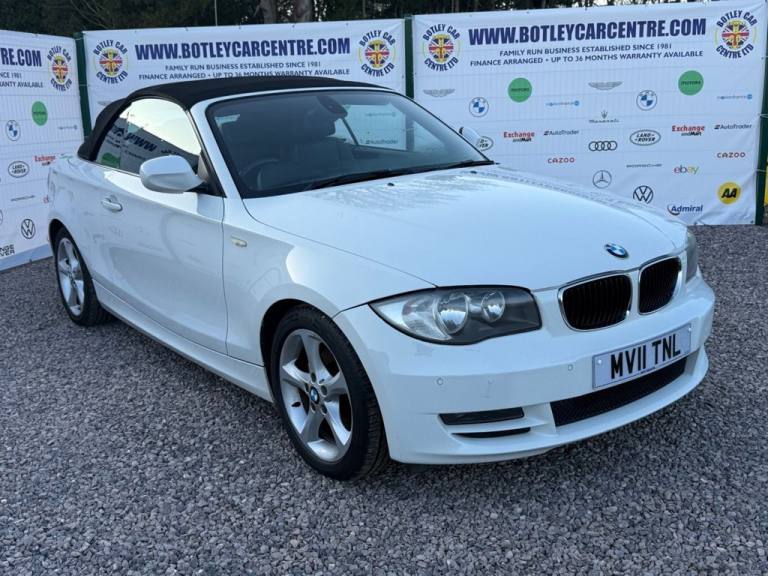 2011 BMW 1 Series 2.0 118d Sport Convertible 2dr Diesel Manual Euro 5 (143 ps) Convertible Diesel...