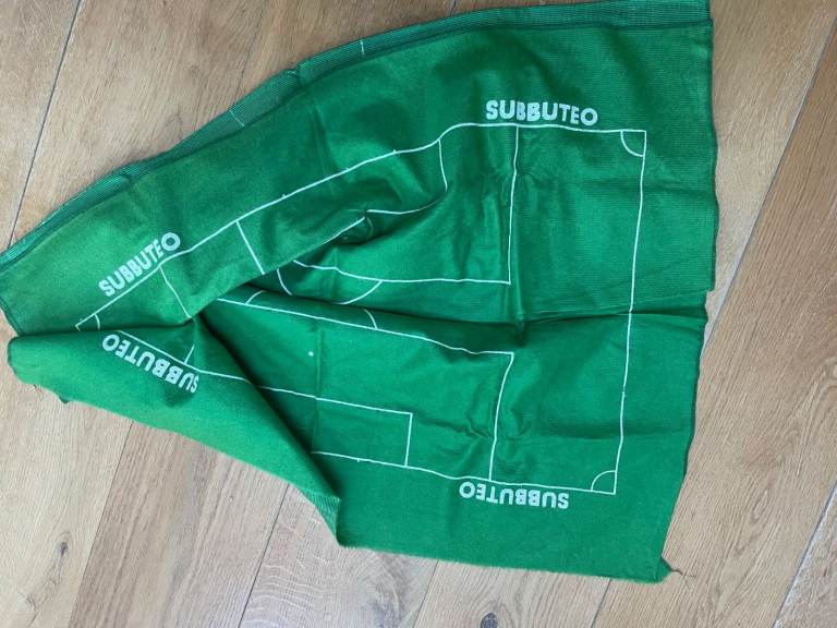 Subbuteo table football felt pitch 