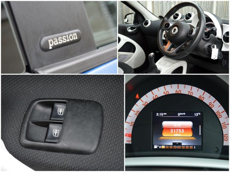 2015 smart forfour 1.0 Passion 5dr HATCHBACK PETROL Manual
