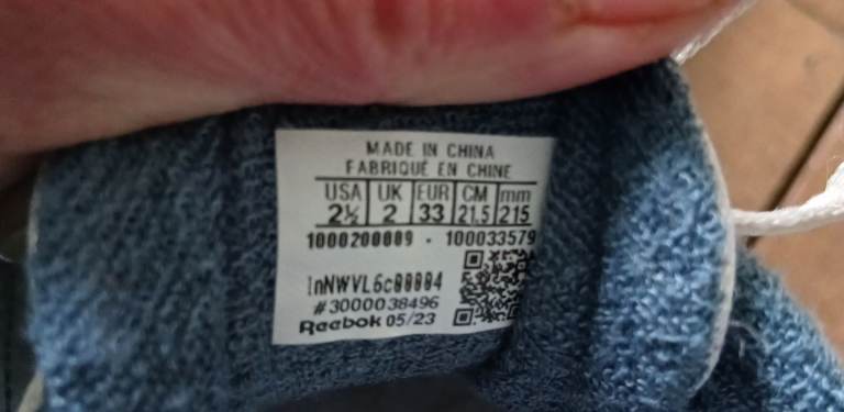 Kids Reebok Trainers