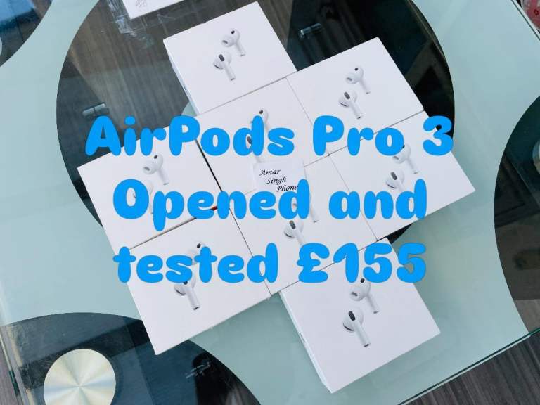 Airpods pro 3, Opened and tested! (AIR)