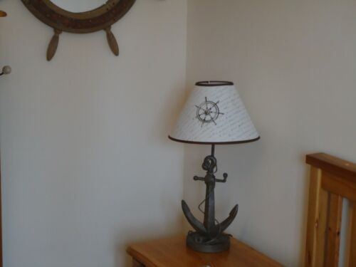 NAUTICAL ANCHOR LAMP , SHIP BOAT SEA