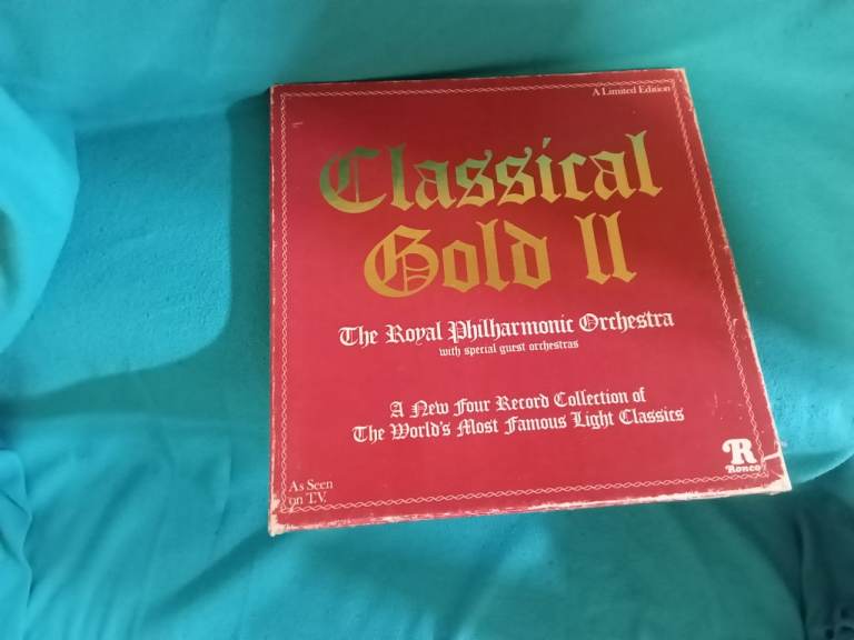 Classical Gold II Vinyl Set – 1978 Ronco 4 Record Collection