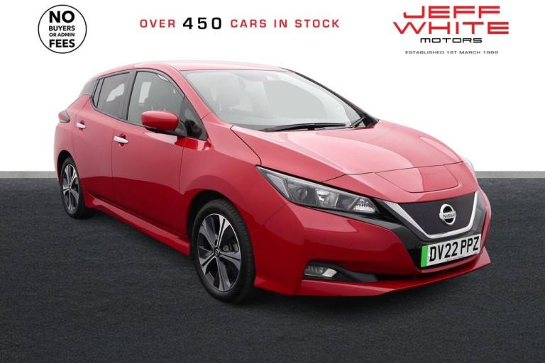 2022 Nissan Leaf 40kWh N-Connecta 5dr Auto (APPLE CAR PLAY, HALF LEATHER) Hatchback ELECTRIC Auto...