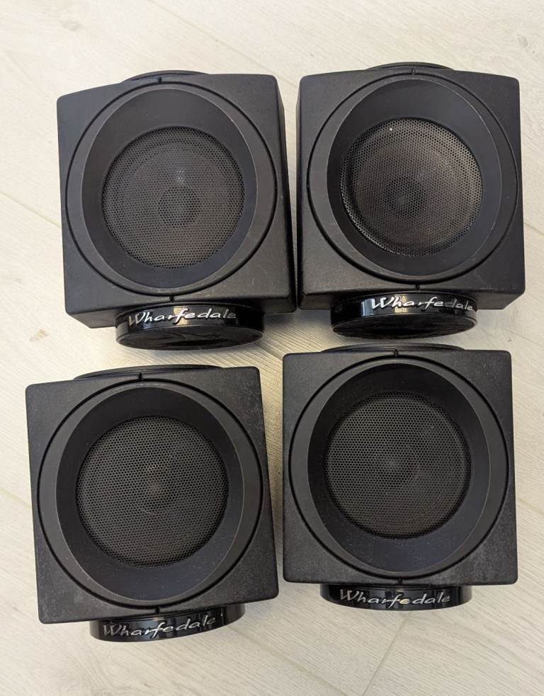 4 Wharfedale Modus Cube Speakers