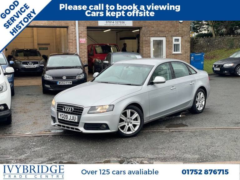 2009 09 AUDI A4 2.0 TDI EXECUTIVE SE SALOON 4DR DIESEL MANUAL EURO 4 (143 PS) DI
