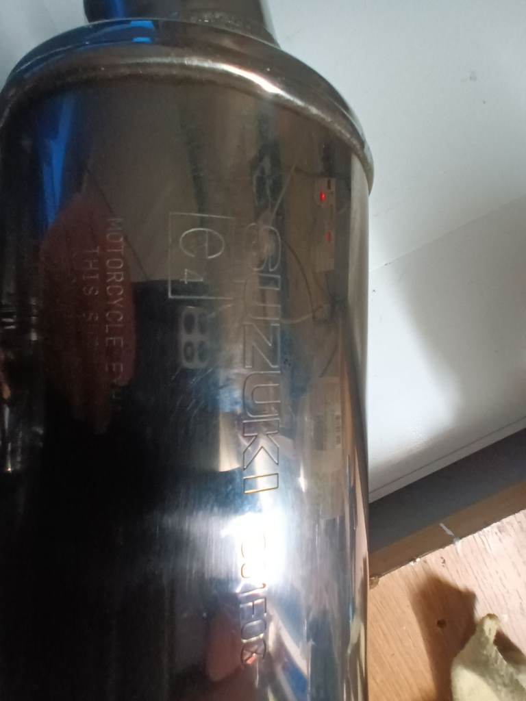 image for Motorcycle exhaust. 