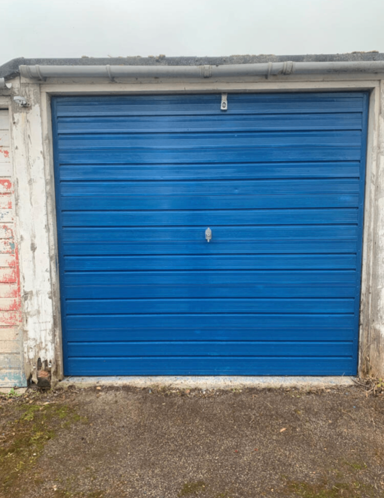 Single lock up garage towards the centre of Staplehurst - 2.3m x 5.2m (Freehold)