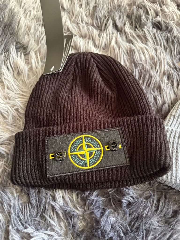 Brand new stone island beanie hat