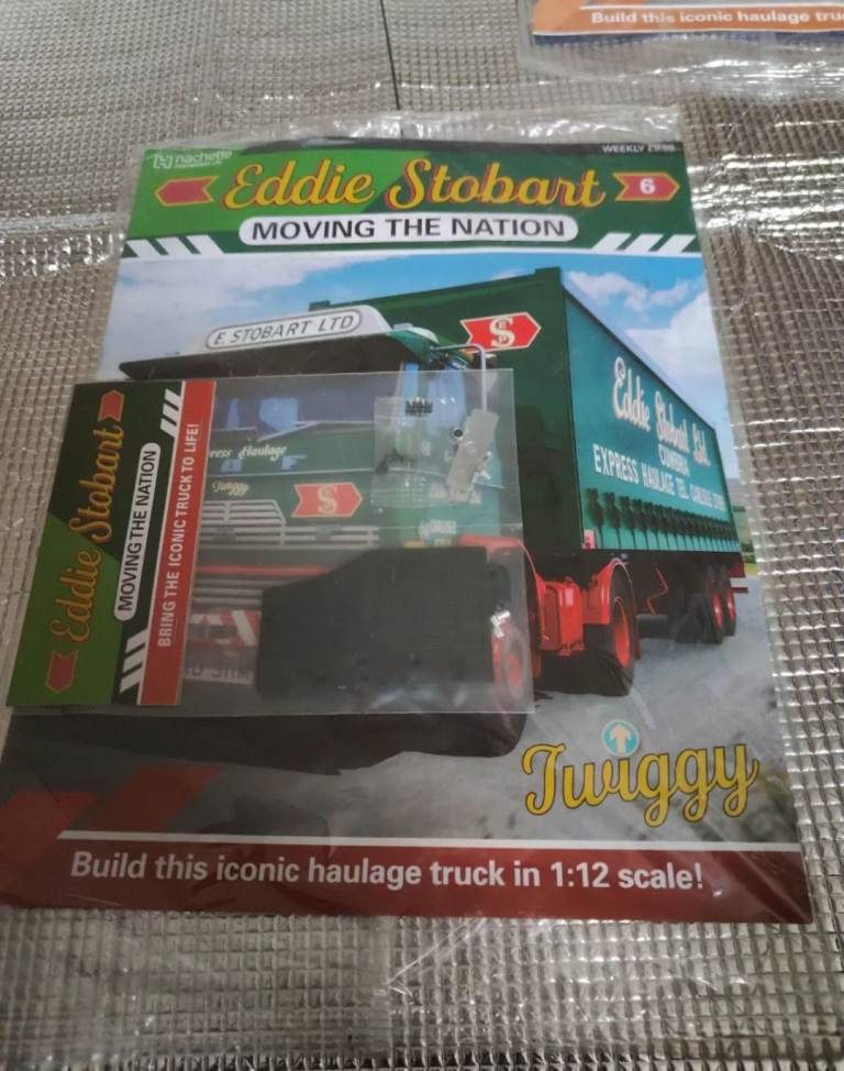 Eddie Stobart Build the Classic Haulage Truck Hachette Issue 6 NEW moving nation
