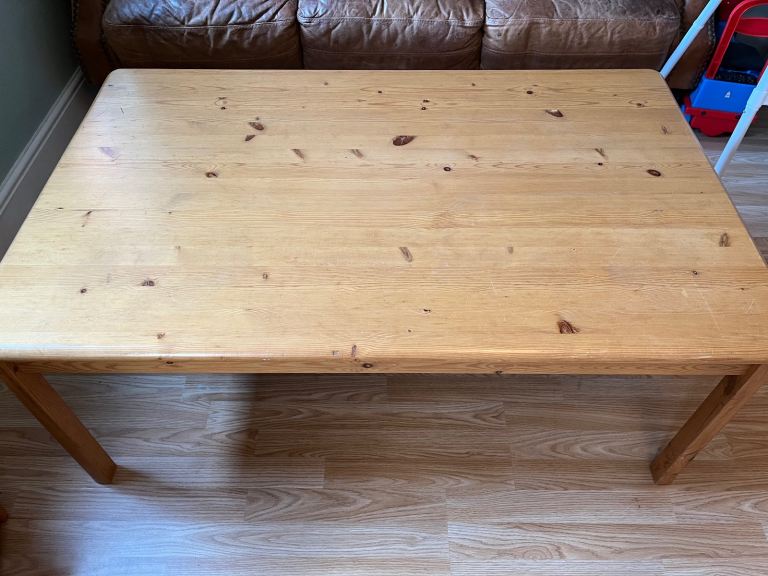 Solid Pine Coffee Table – £60