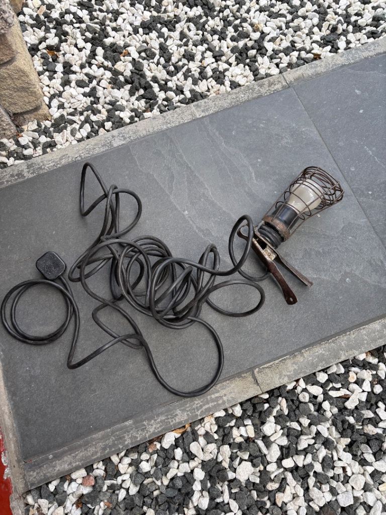 Older style inspection lamp