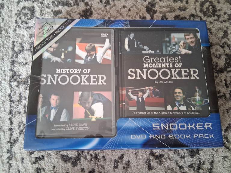 Snooker DVD and book pack