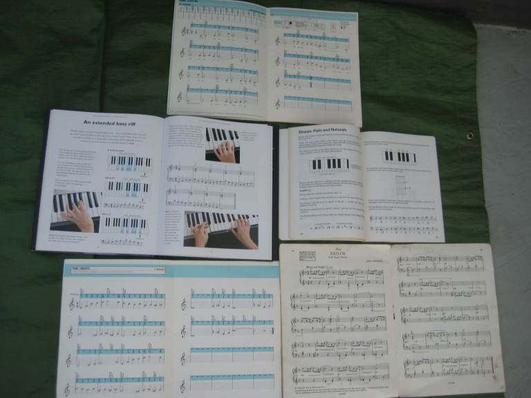 5 MUSIC Books for £4.00