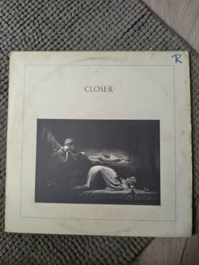 Joy Division Closer album on vinyl