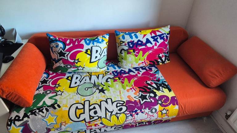 Sofa bed 2m long