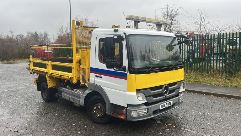 2012 (62) MERCEDES ATEGO 816 TIPPER. 7.5 TON GWV. THOMPSON STEEL BODY