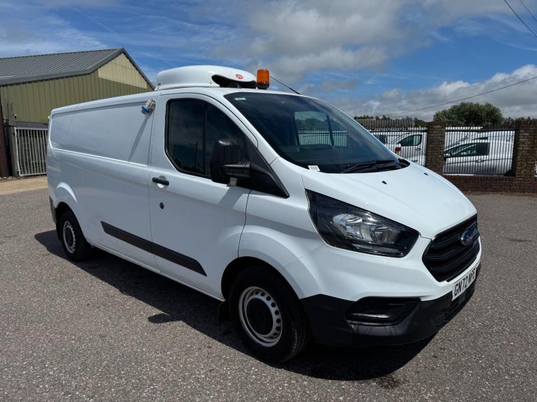 2022 Ford Transit Custom 2.0 EcoBlue 105ps Low Roof Leader Van LWB FRIDGE CHILLER OVERNIGHT STAND...