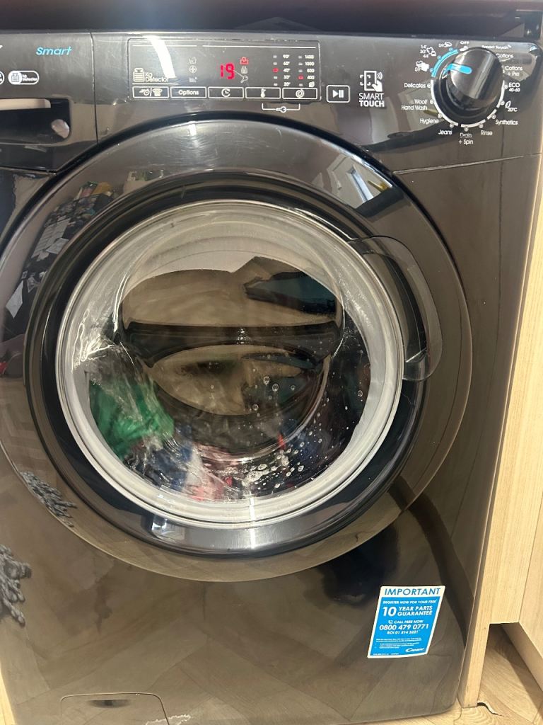 Black Candy Washing Machine CS149TWBB4/1-80
