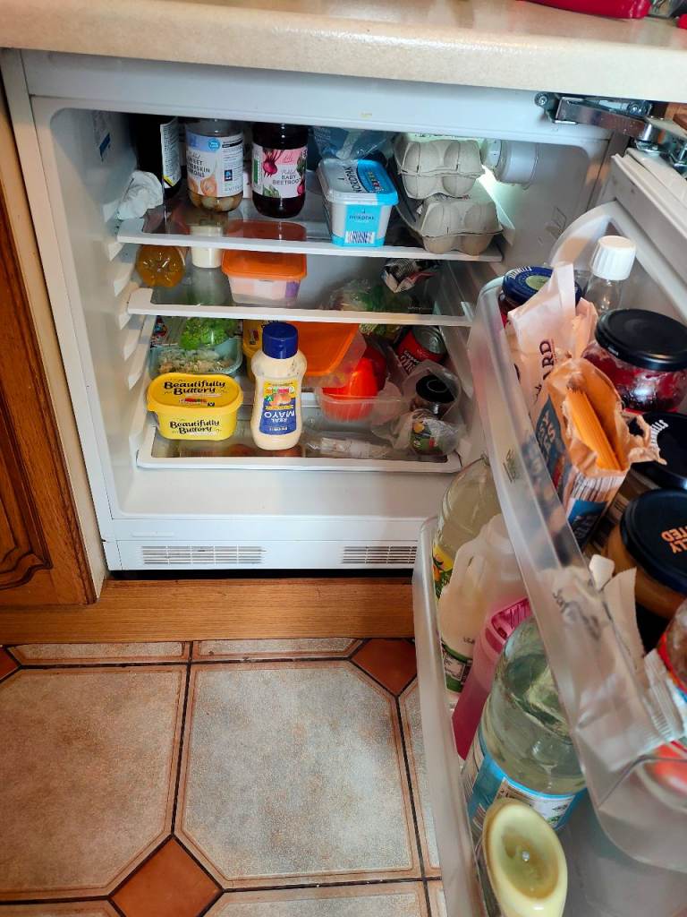Used Beko Integrated Larder Fridge Built In Integral Built in 60cm Model BL21