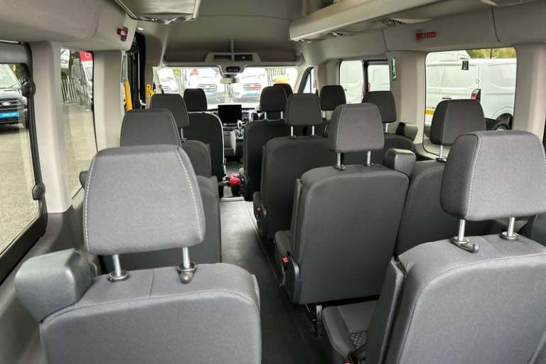 2025 Ford Transit 460 Limited AUTO L4 H3 ELWB High Roof 17 Seat Minibus RWD 2.0 EcoBlue 165ps Min...