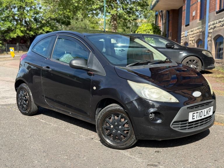 2010 Ford KA 1.2 Studio 3dr Hatchback Black - MOT March 27!