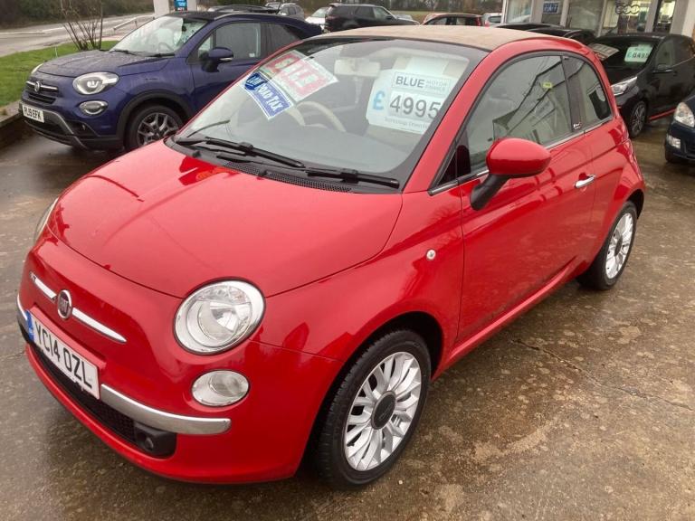 2014 Fiat 500C 1.2 Lounge 2dr Convertible [Start Stop] CONVERTIBLE Petrol Manual