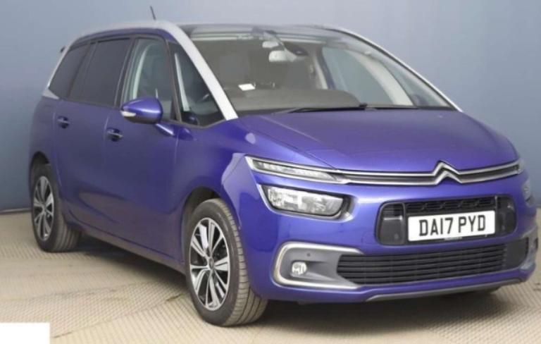 2017 Citroen C4 Picasso 1.6 C4 Grand Picasso Flair Blue HDi S/S 5dr MPV Diesel Manual