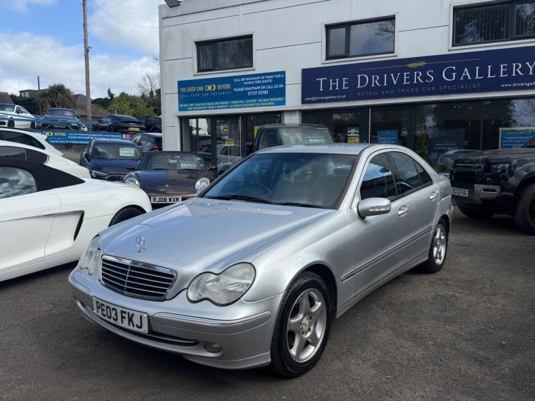 2003 Mercedes-Benz C Class 1.8 C200 Kompressor Avantgarde 4dr SALOON Petrol Manual