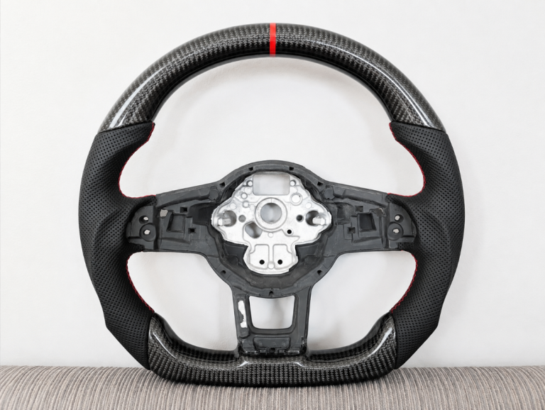 Custom Carbon Sport Steering Wheel – VW Golf Mk7 / Mk7.5 / Polo 6C/AW