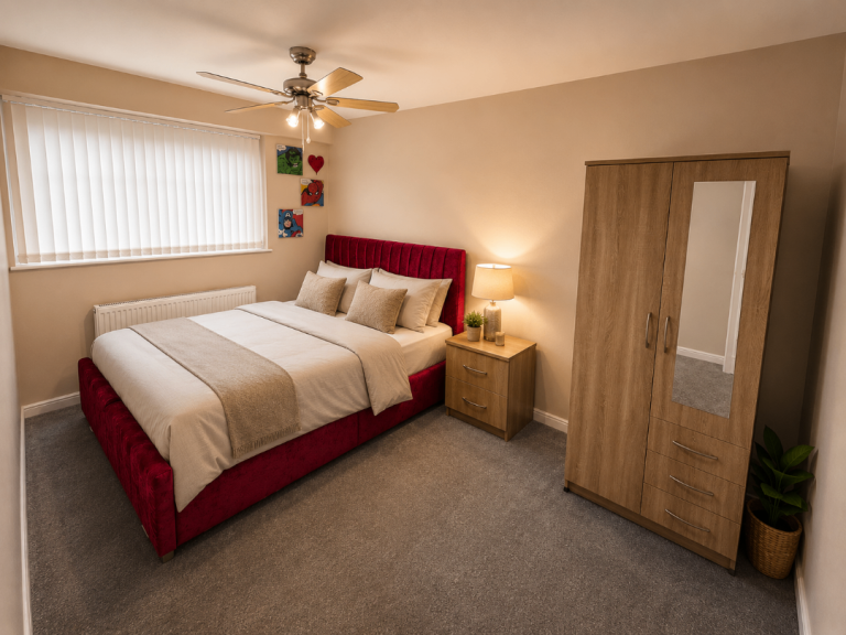 FURNISHED DOUBLE BEDROOM FOR RENT -  £650per month (all bills included)