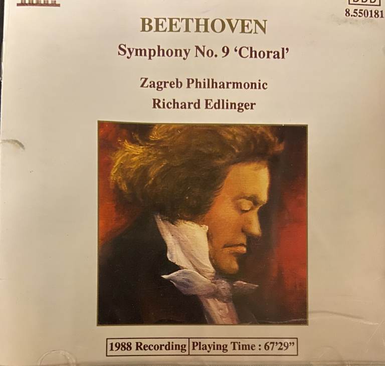 Beethoven Symphony No. 9 'Choral' CD - Zagreb Philharmonic