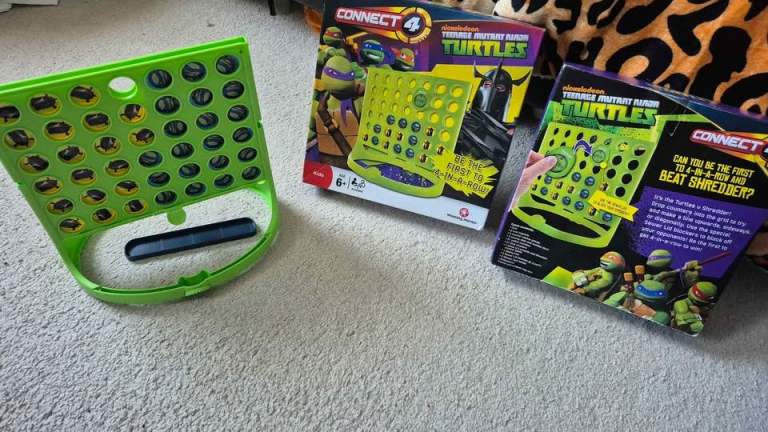 Connect 4 - Teenage Mutant Ninja Turtles