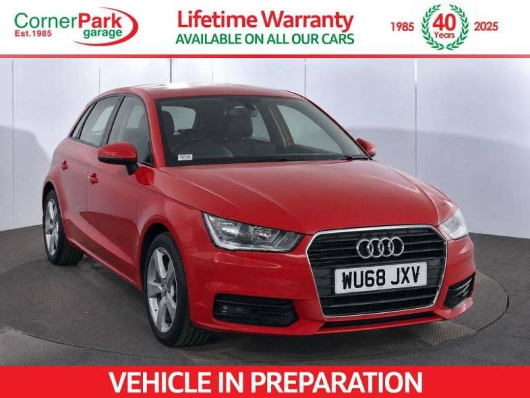 2018 Audi A1 1.0 TFSI Sport Nav 3dr HATCHBACK PETROL Manual