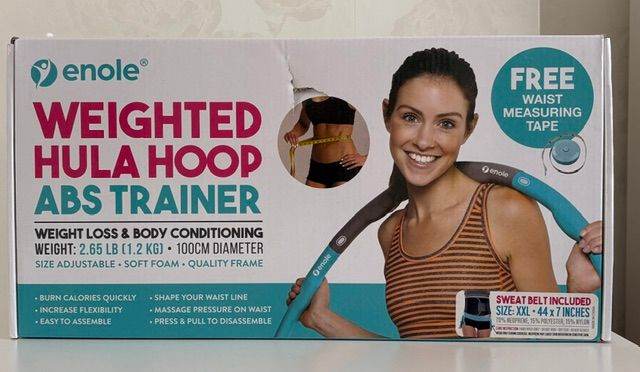 Weighted Hula Hoop (with sweat belt included)  £5