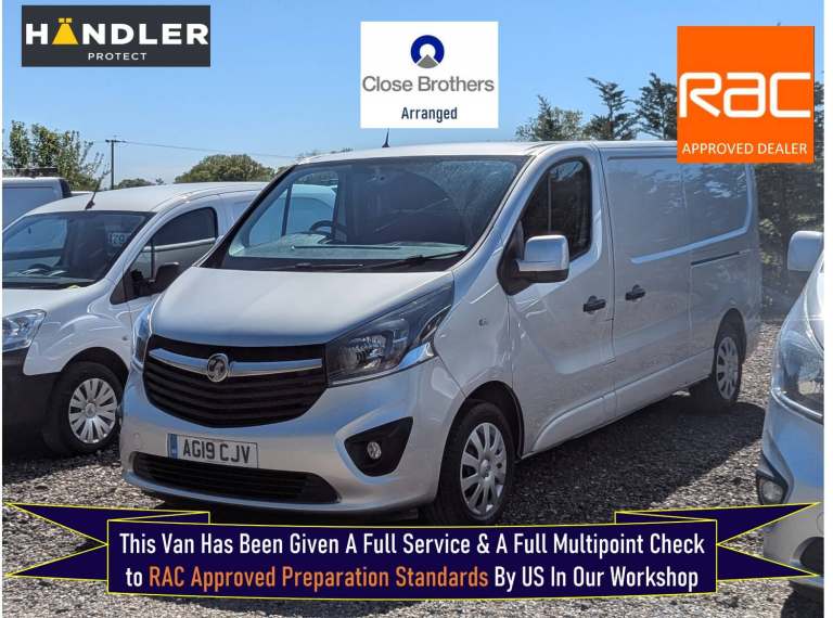2019 Vauxhall Vivaro 2900 1.6CDTI BiTurbo 125PS Sportive H1 Van PANEL VAN Diesel Manual