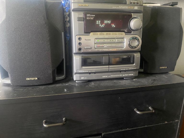 Stereo system both 120 watts