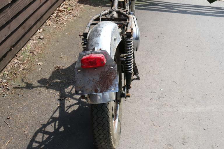 Norton Atlas N15 CS Scrambler c1964 Rolling Chassis 