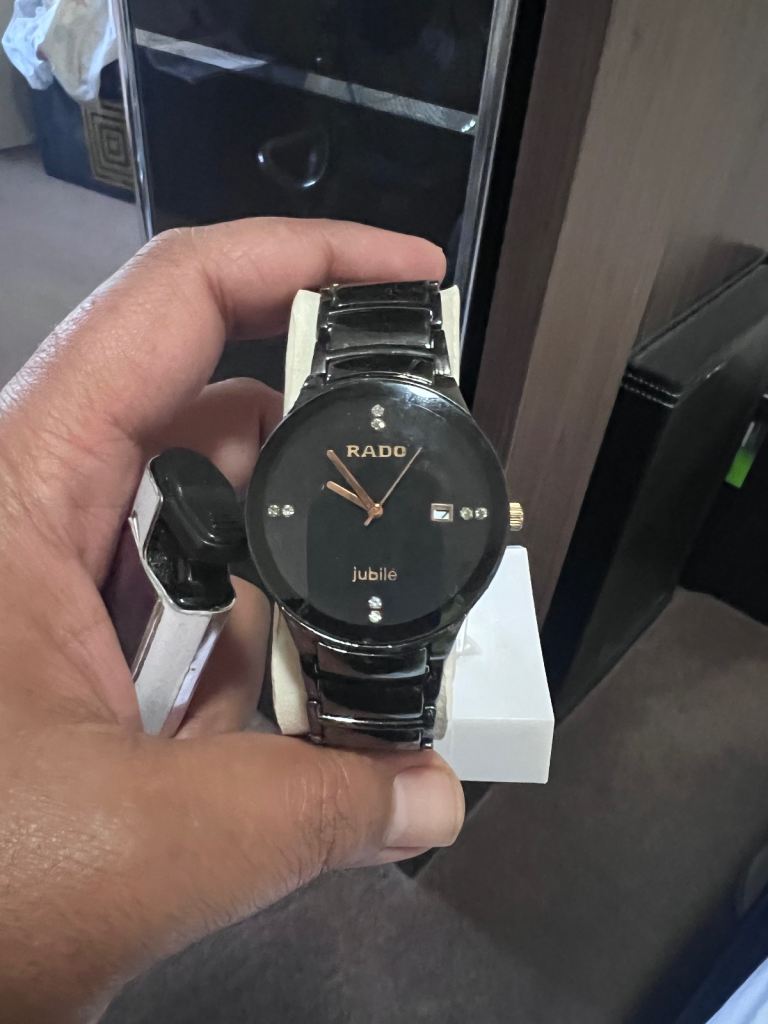 RADO Jubile Watch - Black, As Good As New