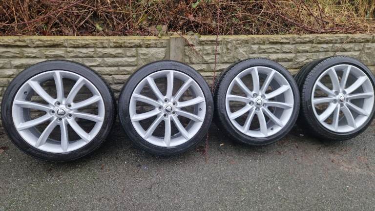 Genuine 19" Jaguar XF ATS 5x108 AQUILA Alloy Wheels 9X23-1007-AA