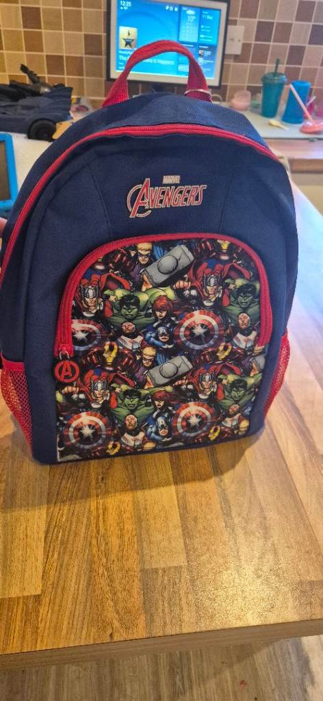 Marvel avengers kids back pack