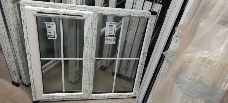 Brand new unused pvc windows and French doors 
