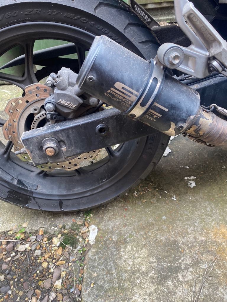 Honda nc750x exhaust silencer