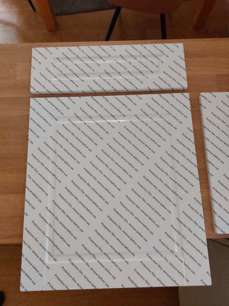 New White Kitchen Cabinet Doors - Various Sizes