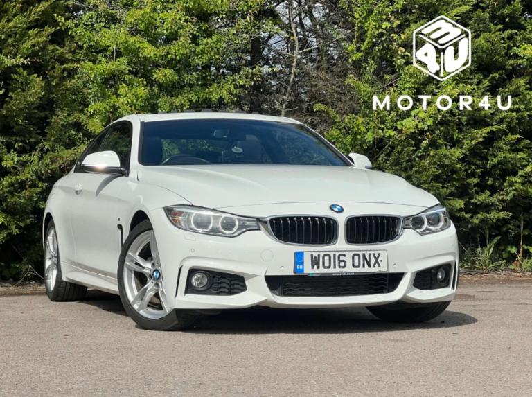 2016 BMW 4 Series 2.0 420d M Sport Auto 2dr Coupe Diesel Automatic
