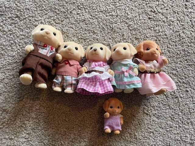 Sylvanian Families Blended Dog Family