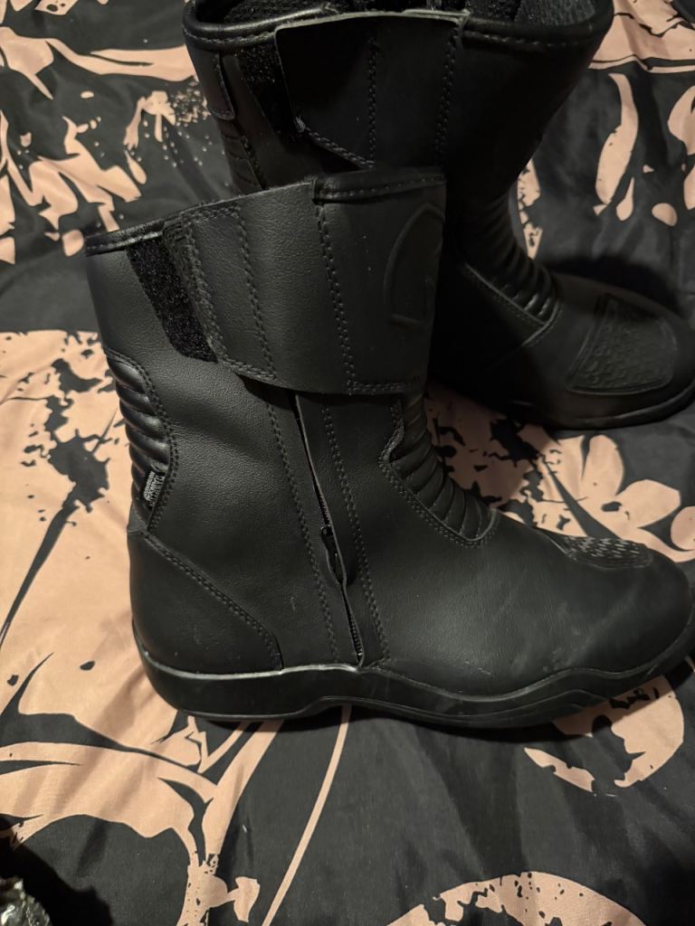 Oxford men’s size 9 leather motorcycle boots