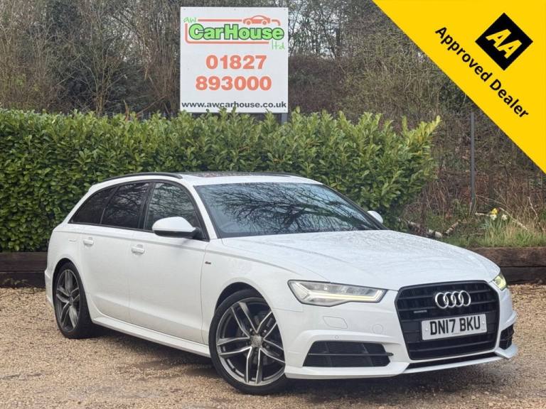 2017 17 AUDI A6 AVANT 2.0 TDI BLACK EDITION ESTATE 5DR DIESEL S TRONIC QUATTRO E